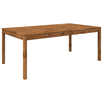 Havemiddagstabel Naturfarvet 196 x 100,5 x 75 cm