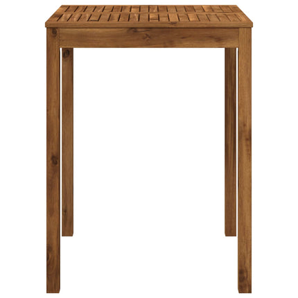 Have Bar Bord Naturfarvet 80 x 80,5 x 105 cm Massivt Akacietræ