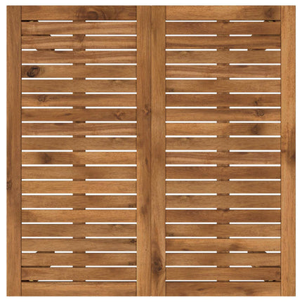 Have Bar Bord Naturfarvet 80 x 80,5 x 105 cm Massivt Akacietræ
