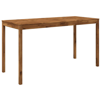 Have Bar Bord Naturfarvet 196 x 80,5 x 105 cm Massivt Akacietræ
