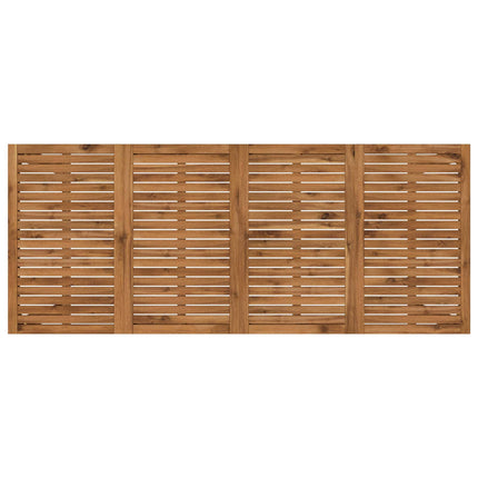 Have Bar Bord Naturfarvet 196 x 80,5 x 105 cm Massivt Akacietræ