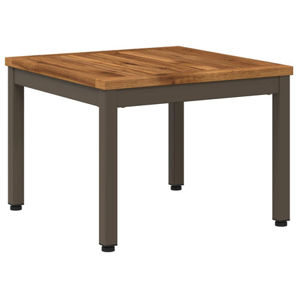 Sofabord Naturlig og Kaffe 49 x 48,5 x 36 cm Massivt Akacietræ