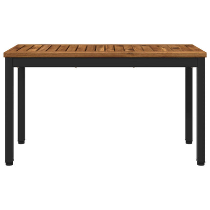 Havebænk 80,5 x 35 x 45 cm Massivt Akacietræ Rektangulær