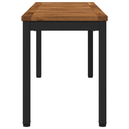 Havebænk 108,5 x 35 x 45 cm Massivt Akacietræ Rektangulær