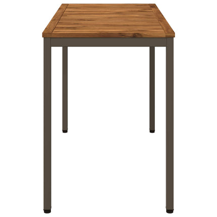 Havemiddagstabel Naturlig og Kaffe 108,5 x 55 x 75 cm