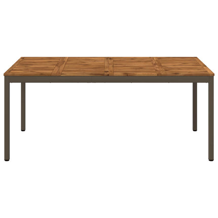 Havemiddagstabel Naturlig og Kaffe 147 x 88,5 x 75 cm