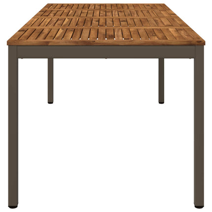 Havemiddagstabel Naturlig og Kaffe 147 x 88,5 x 75 cm