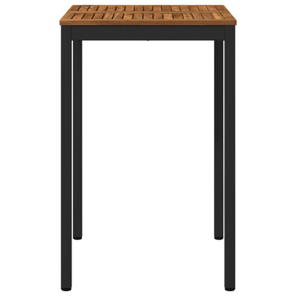 Have Bar Bord Naturfarvet og sort 70 x 68,5 x 105 cm