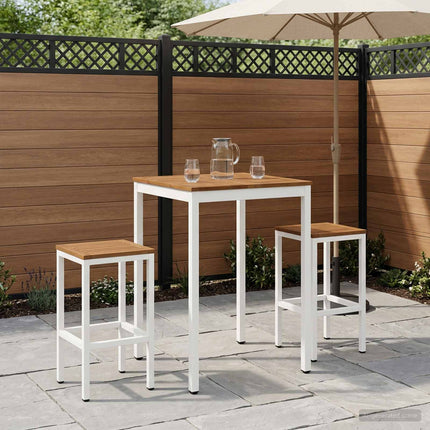 Have Bar Bord NAARDEN Natur og hvid 70 x 68,5 x 105 cm