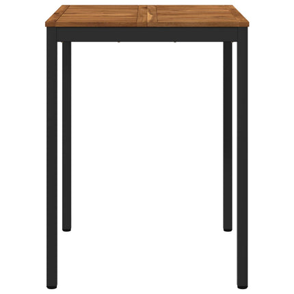 Have Bar Bord Naturfarvet og sort 80 x 80,5 x 105 cm
