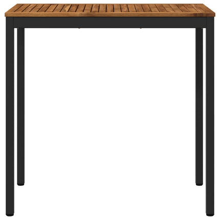 Have Bar Bord Naturfarvet og sort 108,5 x 55 x 105 cm