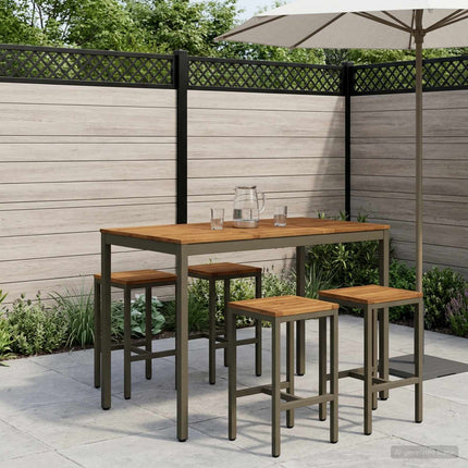 Have Bar Bord Naturlig og Kaffe 141 x 80,5 x 105 cm
