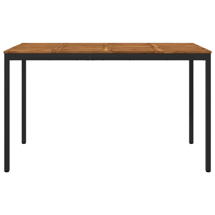 Have Bar Bord Naturfarvet og sort 180 x 88,5 x 105 cm