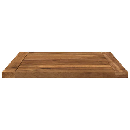 Bordplade 40,5 x 40 x 2 cm Rektangulær Massivt Akacietræ