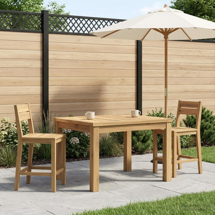Sofabord Hvid 50 x 60,5 x 36 cm Massivt Akacietræ