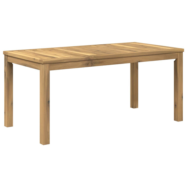 Sofabord Hvid 49 x 100,5 x 45 cm Massivt Akacietræ