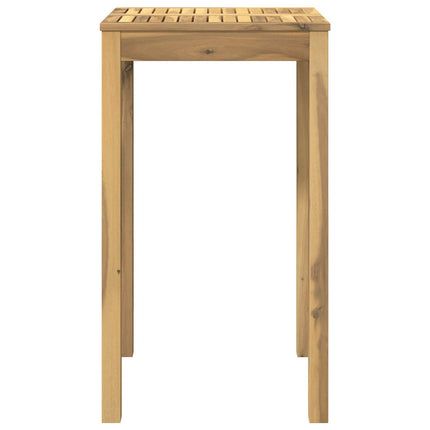 Have Bar Bord Hvid 60 x 60,5 x 105 cm Massivt Akacietræ