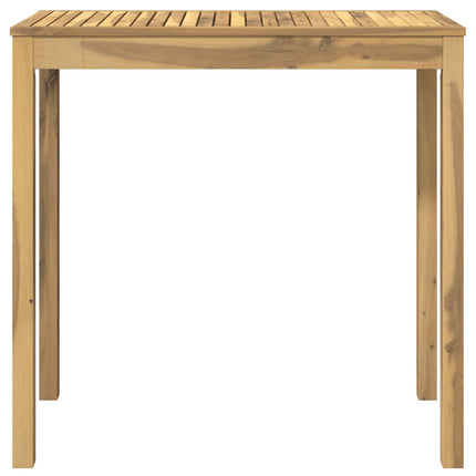 Have Bar Bord Hvid 108,5 x 55 x 105 cm Massivt Akacietræ