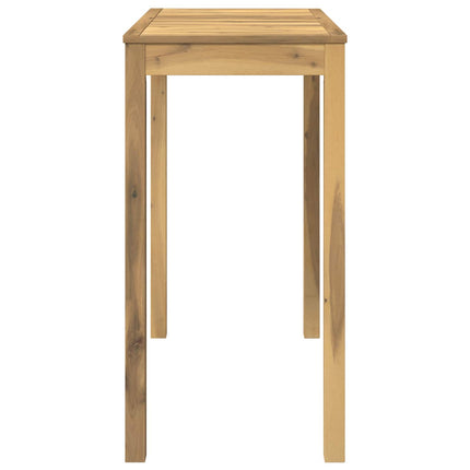 Have Bar Bord Hvid 108,5 x 55 x 105 cm Massivt Akacietræ