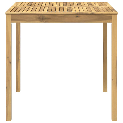 Have Bar Bord Hvid 110 x 108,5 x 105 cm Massivt Akacietræ