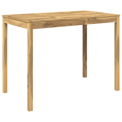 Have Bar Bord Hvid 141 x 80,5 x 105 cm Massivt Akacietræ