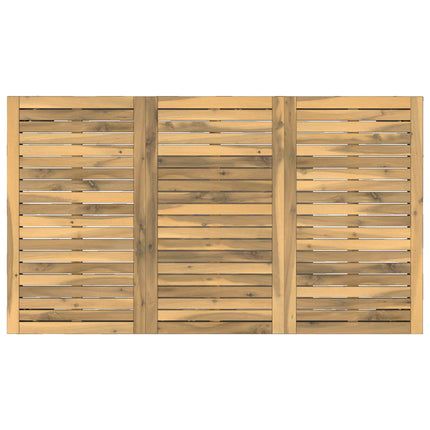 Havemiddagstabel Hvid og sort 141 x 80,5 x 75 cm