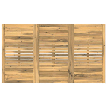 Have Bar Bord Hvid 141 x 80,5 x 105 cm Massivt Akacietræ