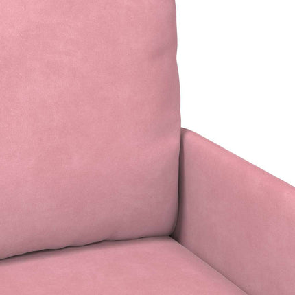 Sofaer med pude 55cm Lyserød Krydsfinér