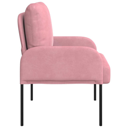 Sofaer med pude 55cm Lyserød Krydsfinér