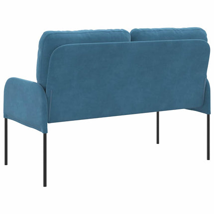 Sofaer med pude 110cm Blå Krydsfinér