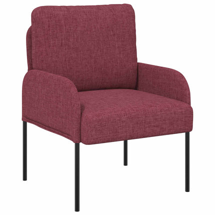 Sofasæt med pude 3 pcs Vinrød 115 x 56 x 80 cm Krydsfinér