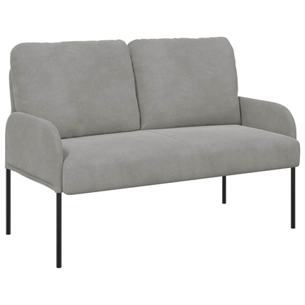 Sofasæt med pude 3 pcs Lysegrå 115 x 56 x 80 cm Krydsfinér