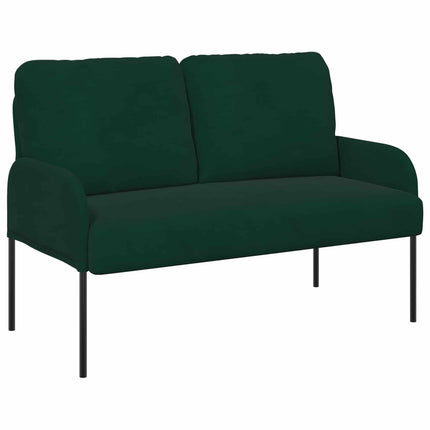 Sofasæt med pude 3 pcs Mørkegrøn 115 x 56 x 80 cm Krydsfinér