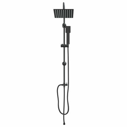 Brusesystem Sort 47 x 20 x 95 cm Rustfrit stål