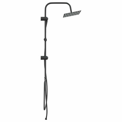 Brusesystem Sort 47 x 20 x 95 cm Rustfrit stål