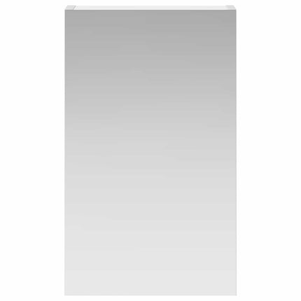 Badeværelsesspejlskab Hvid 30 x 10,5 x 50 cm Konstrueret træ