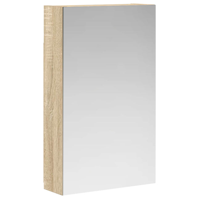 Badeværelsesspejlskab med hylde Sonoma eg 30 x 10,5 x 50 cm