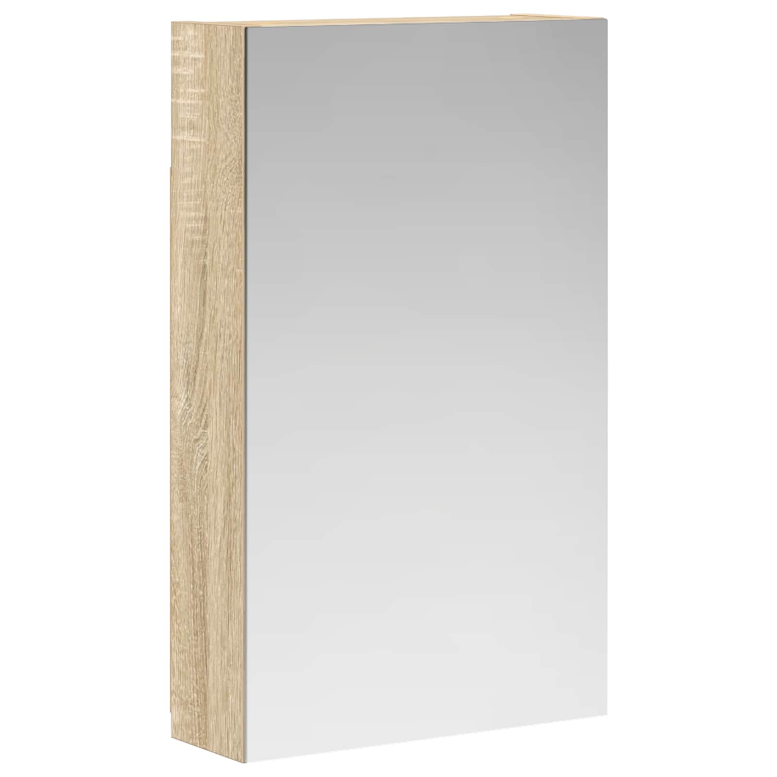 Badeværelsesspejlskab med hylde Sonoma eg 30 x 10,5 x 50 cm