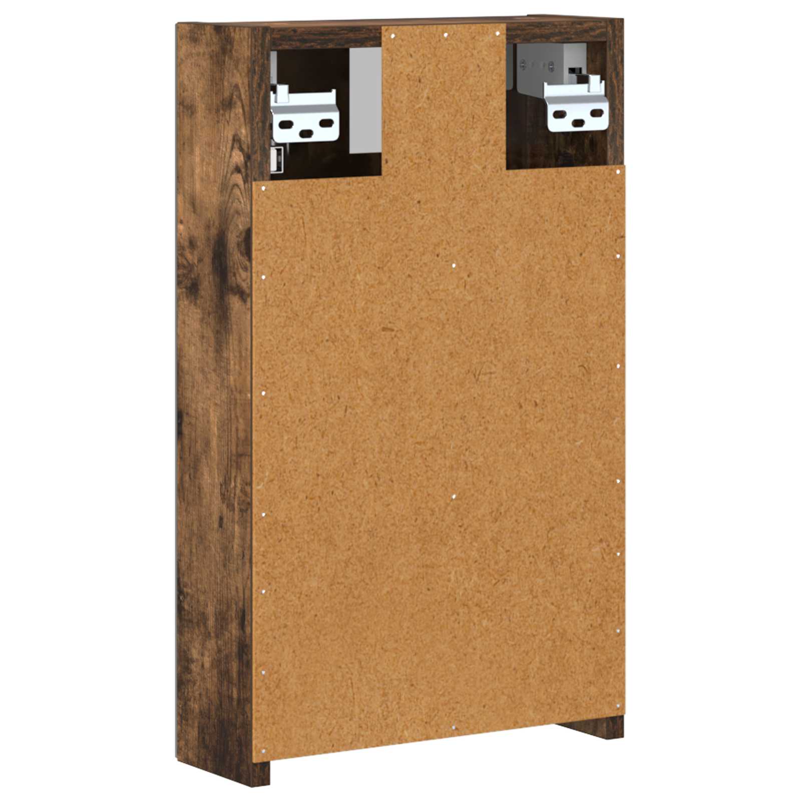 Badeværelsesspejlskab med hylde Røget eg 30 x 10,5 x 50 cm