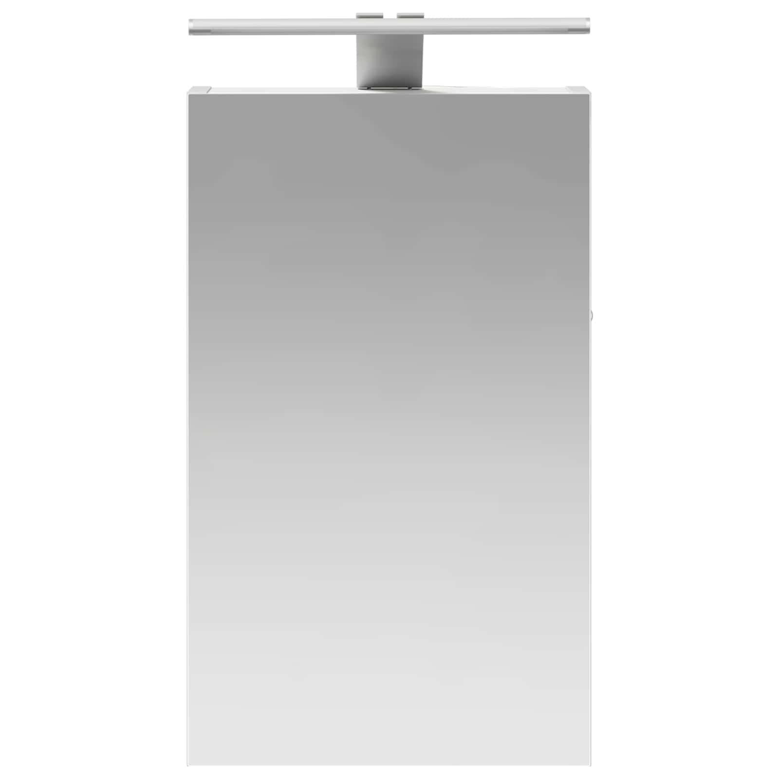 Badeværelsesspejlskab Hvid 30 x 10,5 x 50 cm Konstrueret træ