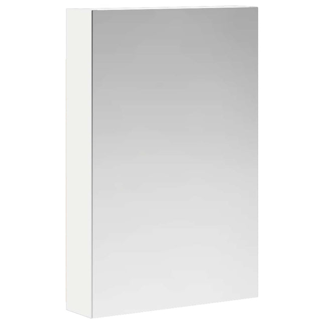 Badeværelsesspejlskab Hvid 40 x 10,5 x 60,5 cm Konstrueret træ