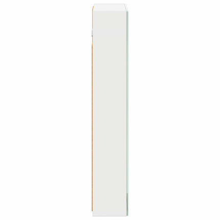 Badeværelsesspejlskab Hvid 40 x 10,5 x 60,5 cm Konstrueret træ