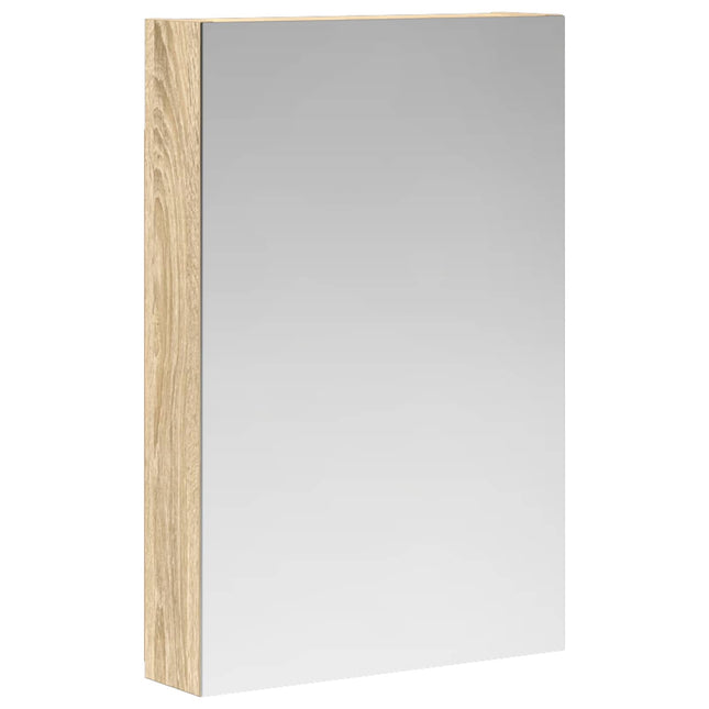 Badeværelsesspejlskab med hylde Sonoma eg 40 x 10,5 x 60,5 cm