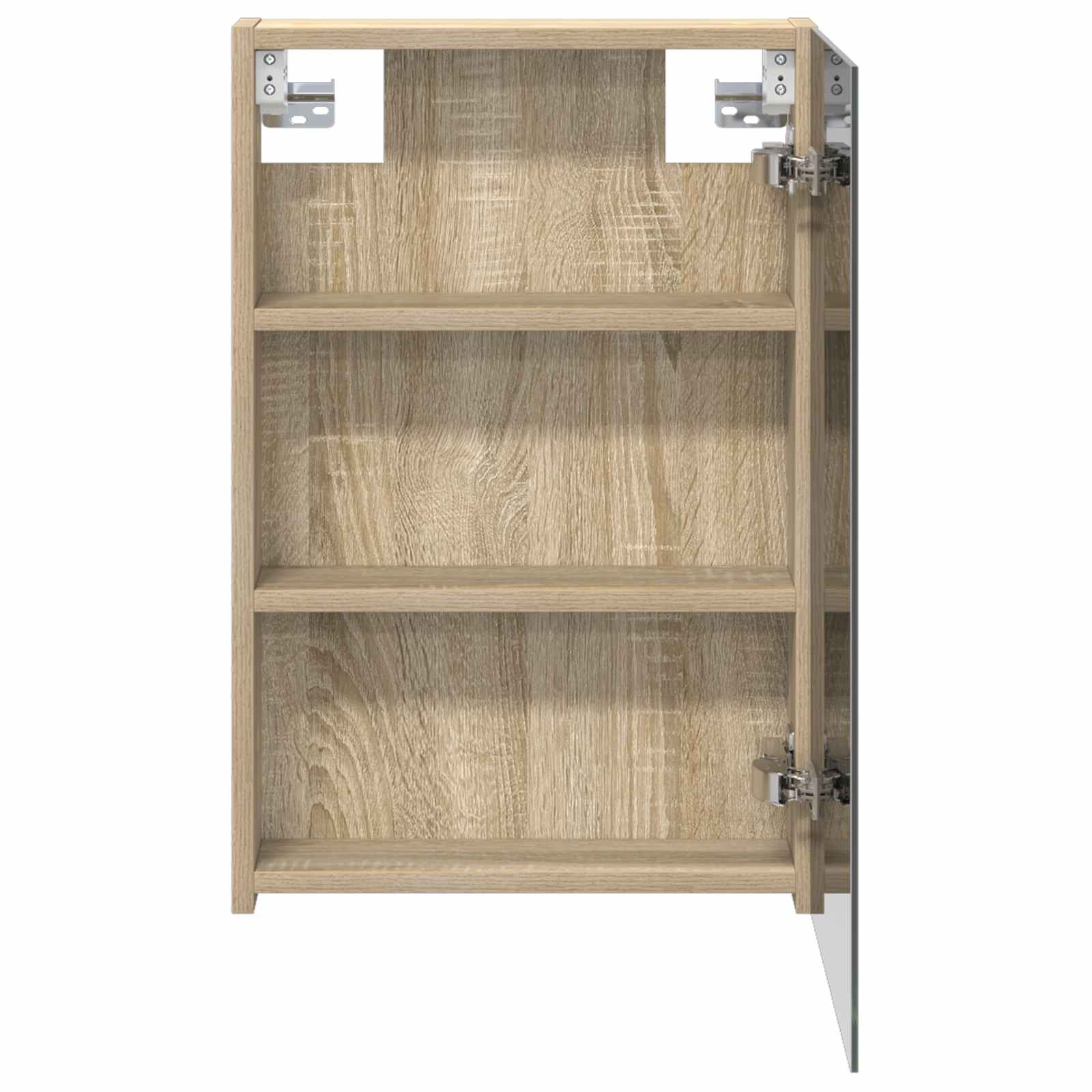 Badeværelsesspejlskab med hylde Sonoma eg 40 x 10,5 x 60,5 cm