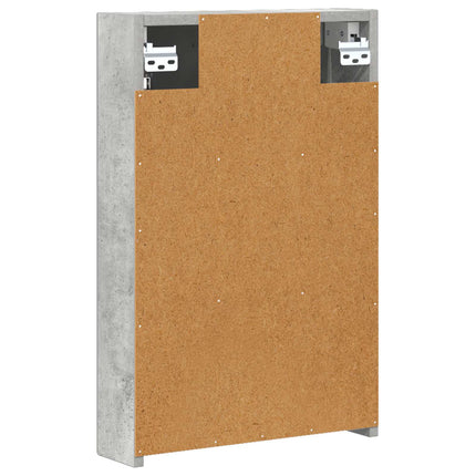 Badeværelsesspejlskab Beton Grå 40 x 10,5 x 60,5 cm