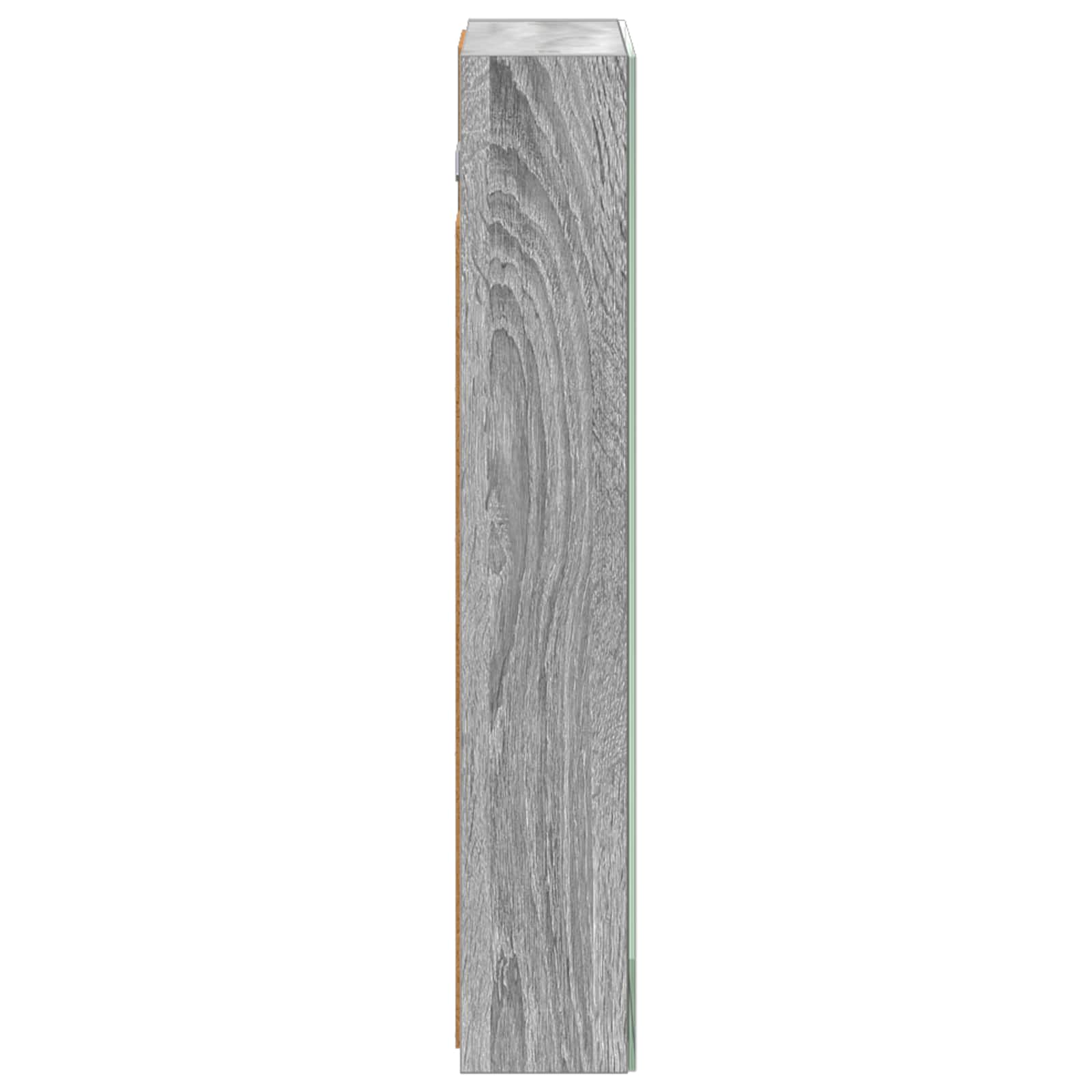 Badeværelsesspejlskab med hylde Grå Sonoma 40 x 10,5 x 60,5 cm