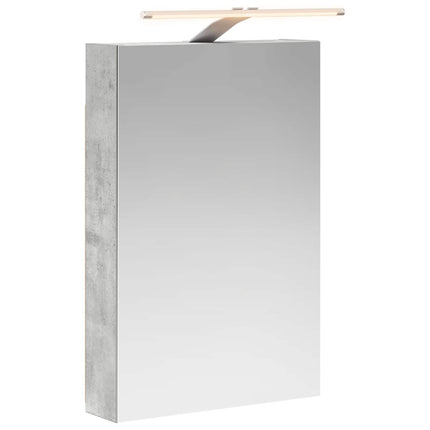 Badeværelsesspejlskab Beton Grå 40 x 10,5 x 60,5 cm