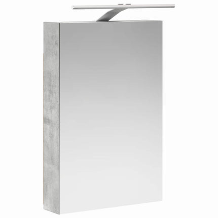 Badeværelsesspejlskab Beton Grå 40 x 10,5 x 60,5 cm