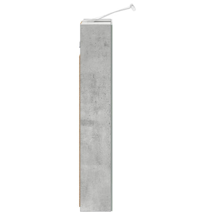 Badeværelsesspejlskab Beton Grå 40 x 10,5 x 60,5 cm