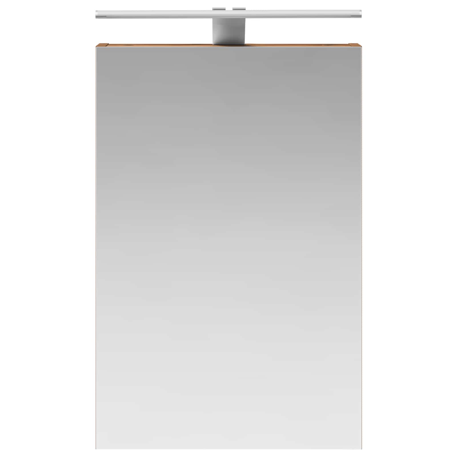 Badeværelsesspejlskab med hylde Gammelt træ 40 x 10,5 x 60,5 cm